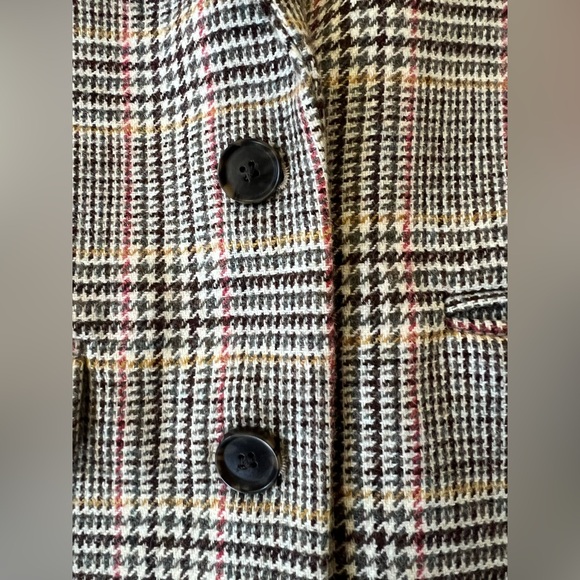 J Crew Sommerset blazer in glen plaid English wool— Women’s 00 - Picture 6 of 14